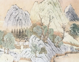 Chinese Style New Chinese StyleLandscape Painting