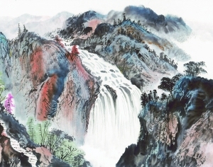 Chinese Style New Chinese StyleLandscape Painting