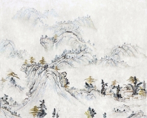 Chinese Style New Chinese StyleLandscape Painting