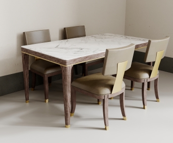 Modern Dining Table And Chairs-ID:619560967