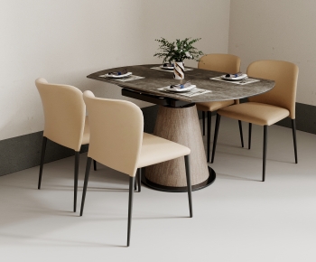 Modern Dining Table And Chairs-ID:960630895