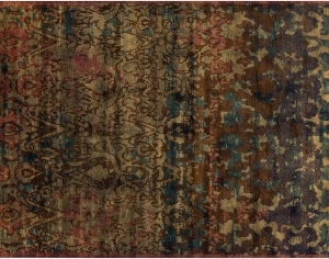 几何艺术抽象地毯-ID:5850933