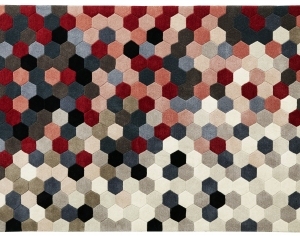 几何艺术抽象地毯-ID:5850977