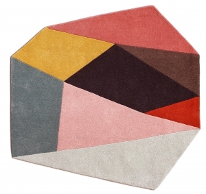 几何艺术抽象地毯-ID:5850999