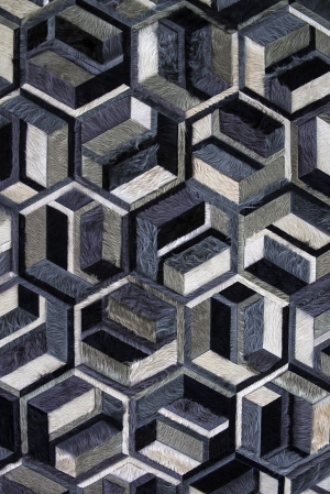 几何艺术抽象地毯-ID:5851269
