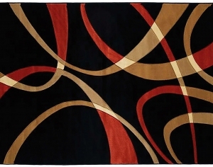 几何艺术抽象地毯-ID:5851280