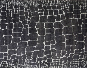 几何艺术抽象地毯-ID:5851340