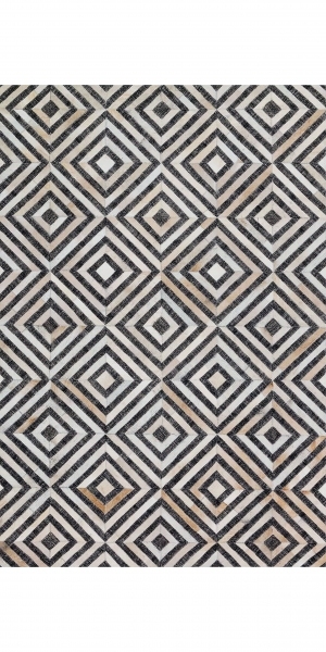 几何艺术抽象地毯-ID:5851355