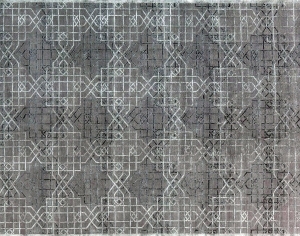 几何艺术抽象地毯-ID:5851370