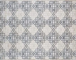 几何艺术抽象地毯-ID:5851371