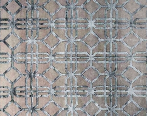 几何艺术抽象地毯-ID:5851388