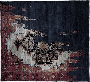 几何艺术抽象地毯-ID:5851410