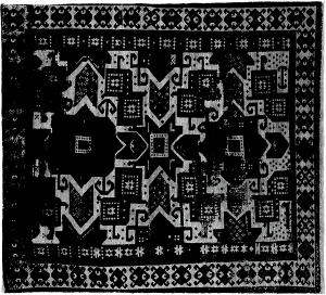 几何艺术抽象地毯-ID:5851464