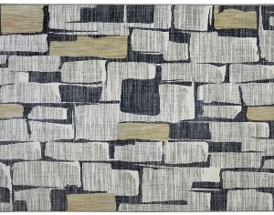 几何艺术抽象地毯-ID:5851801