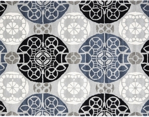 几何艺术抽象地毯-ID:5851815