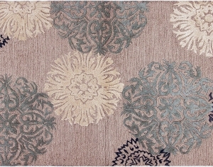 几何艺术抽象地毯-ID:5851875