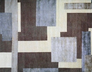 几何艺术抽象地毯-ID:5851909