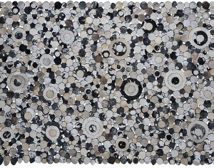 几何艺术抽象地毯-ID:5851913
