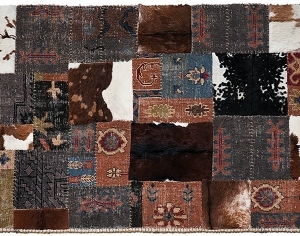 几何艺术抽象地毯-ID:5851933