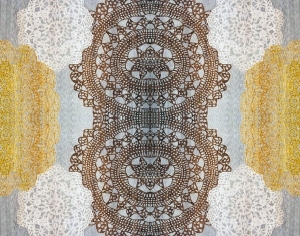 几何艺术抽象地毯-ID:5851961