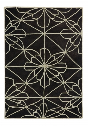 几何艺术抽象地毯-ID:5851991