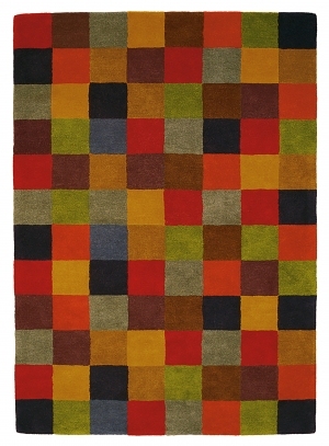 几何艺术抽象地毯-ID:5851997