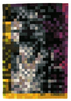 几何艺术抽象地毯-ID:5852000