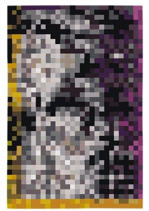 几何艺术抽象地毯-ID:5852004