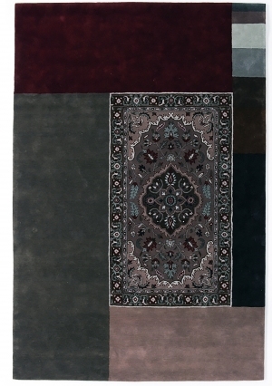 几何艺术抽象地毯-ID:5852007