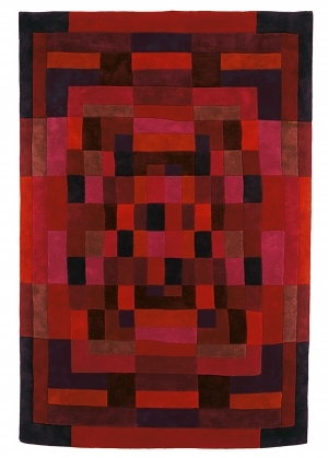 几何艺术抽象地毯-ID:5852038