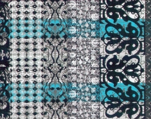 几何艺术抽象地毯-ID:5852059