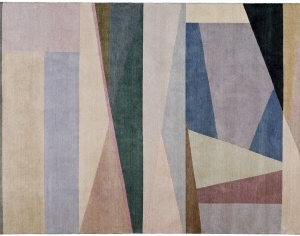 几何艺术抽象地毯-ID:5852089
