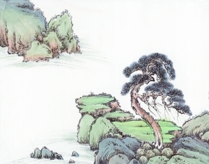 Chinese Style New Chinese StyleLandscape Painting