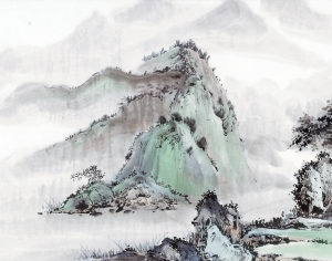 Chinese Style New Chinese StyleLandscape Painting