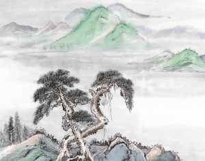 Chinese Style New Chinese StyleLandscape Painting