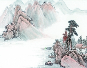 Chinese Style New Chinese StyleLandscape Painting