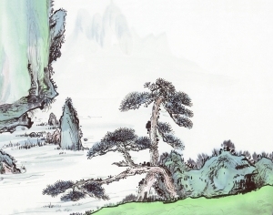 Chinese Style New Chinese StyleLandscape Painting