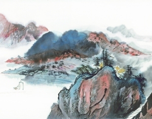 Chinese Style New Chinese StyleLandscape Painting