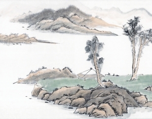 Chinese Style New Chinese StyleLandscape Painting