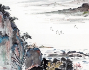 Chinese Style New Chinese StyleLandscape Painting