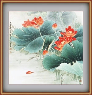 Chinese Style New Chinese StyleLandscape Painting