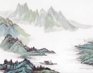 Chinese Style New Chinese StyleLandscape Painting