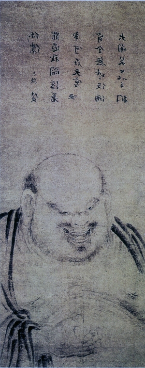 中式国画抽象人物画-ID:471270127