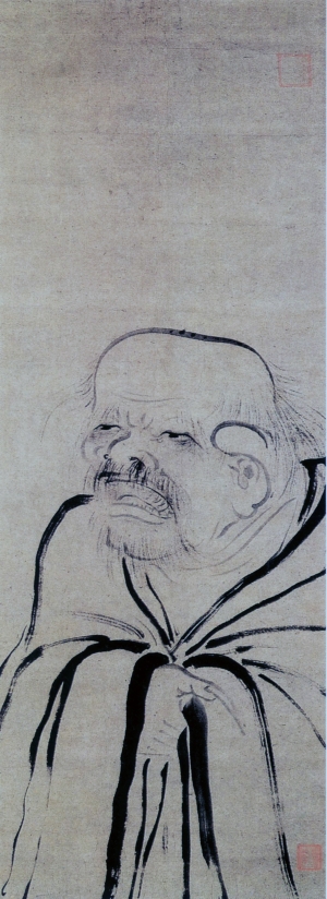 中式国画抽象人物画-ID:648608929