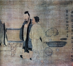 中式人物装饰画-ID:5855158