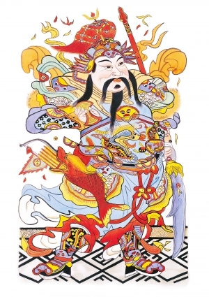 中式人物装饰画-ID:5855187
