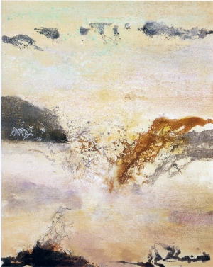 中式国画山水画-ID:674740089