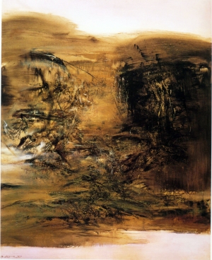 中式国画山水画-ID:586180724