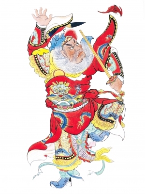 新中式人物装饰画-ID:5855718