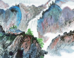 艺术抽象装饰画-ID:101892959